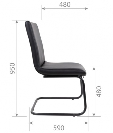 Офисное кресло Chairman Chairman 919V LT Черный