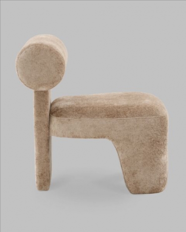 Кресло лаунж Stool Group Voma мокка