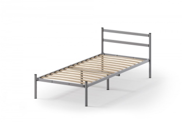 Кровать Квадрат Киров Метта 900x2000 Серая