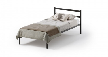 Кровать Квадрат Киров Метта 800x2000 Черная