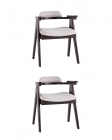 Стул обеденный Stool Group OLAV 2 шт. Светло-серый