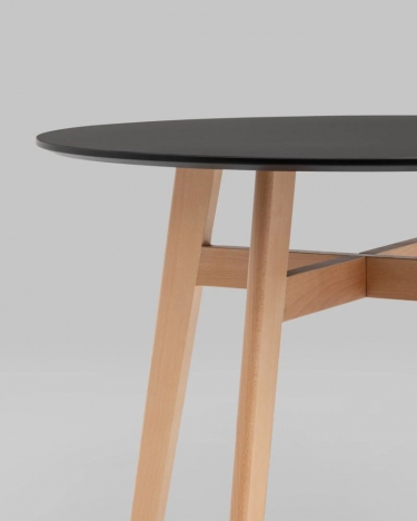Стол Stool Group Target Circle 9090 Черный