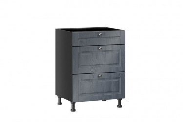 Стол обеденный раскладной Tetchair Cairo / Каир CT4260 дерево гевея, 100133х100х75см, Античный белый/Темный Дуб