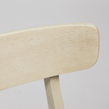 Барный стул Tetchair VIMTA mod.4021S металл/дерево/экокожа, 60х51х91,5-112,5 см, высота сиденья 61,5-82,5 см, белый/натуральный/хром