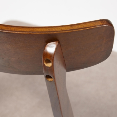 Барный стул Tetchair VIMTA mod.4021S металл/дерево/экокожа, 60х51х91,5-112,5 см, высота сиденья 61,5-82,5 см, белый/натуральный/хром