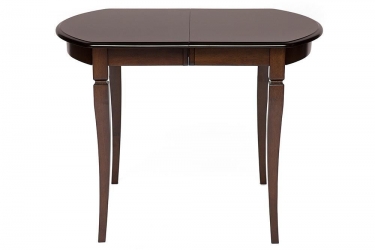 Стол раскладной Tetchair Modena MD-T4EX дерево гевея/мдф, 100+29х75х75 см, Tobacco