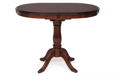 Стол раскладной Tetchair Solerno ME-T4EX дерево гевея/мдф, 70х100+29х75см, MAF Brown