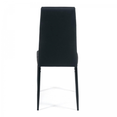 Стул Tetchair Easy Chair mod. 24 металл/экокожа, 40x42x95.5см, черный