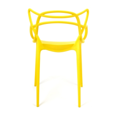 Стул Cat Chair mod. 028 пластик, 54,55684см, желтый, 037