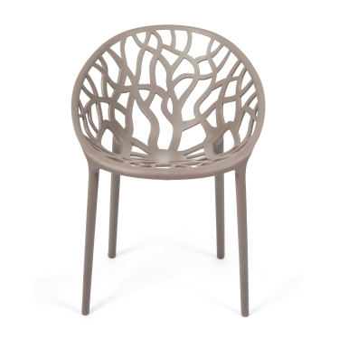 Стул Tetchair BUSH mod. 017 пластик, 6058,580см, серый