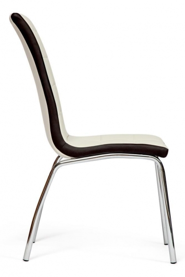 Стул Tetchair VAN HALLEN mod. 1534-45 пластик/металл, 45х52х77 см, высота до сиденья 46,5 см, черный/черный