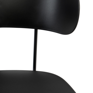 Стул Tetchair LAVANDA mod.712 ткань/металл, 55х55х92 см, высота до сиденья 50 см, коричневый бежевый/черный