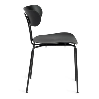 Стул барный Tetchair KISH mod. 714 ткань/металл, 50х57х110 см, высота до сиденья 78 см, коричневый barkhat 11/черный