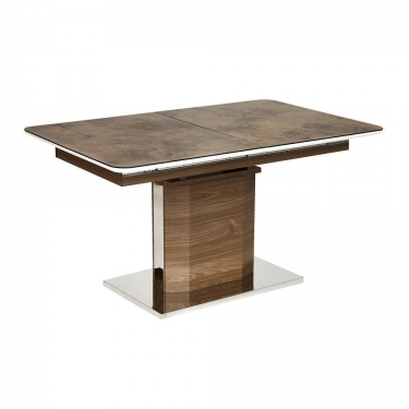 Стул барный Tetchair KISH mod. 714 ткань/металл, 50х57х110 см, высота до сиденья 78 см, коралловый barkhat 15 /черный