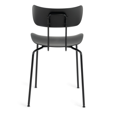 Стул барный Tetchair KISH mod. 714 ткань/металл, 50х57х110 см, высота до сиденья 78 см, коралловый barkhat 15 /черный