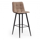 Стул Tetchair STUTTGART mod. 74 экокожа/дерево береза/металл, 50 х 47 х 73 см, античный серый RH02-26/натуральный