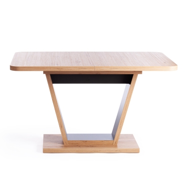 Стол обеденный Tetchair VOX ЛДСП, 132-172x85x75,5 см, Дуб артисан/Графит