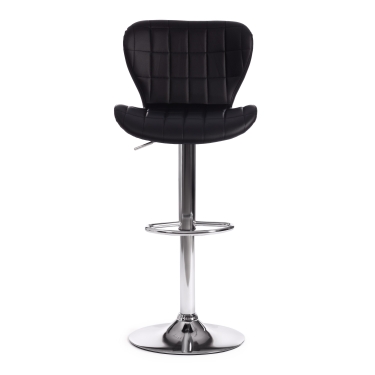 Стул барный Tetchair AVIONIC mod. KY712A металл/экокожа, 455386-107 см, черный/хром