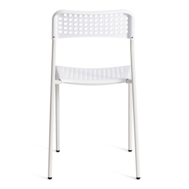 Стул ADDE mod. C-049 металл/пластик, 39 х 49 х 78 см, White белый