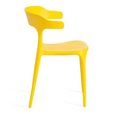 Стул TON mod. PC36 пластик, 49,5 х 50 х 75,5 см , Yellow Желтый