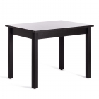 Стол Tetchair TURIA ЛДСП/HPL/МДФ, 100 х 70+40 х 75 см, Дуб морёный/чёрный