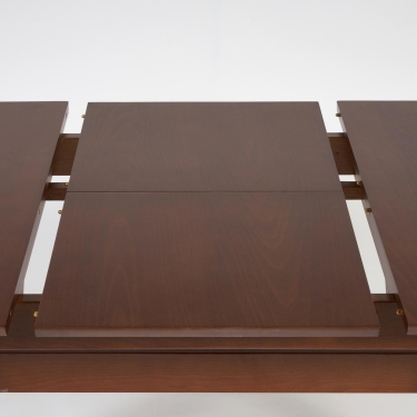 Стол раскладной Tetchair Ricco Рикко основание бук, столешница мдф, 80x120+40x75см, Коричневый