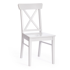 Стул Tetchair Retro дерево гевея, МДФ, 44,3 x 55 x 89 x SH45см, Белый White