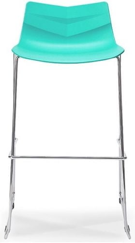 Барный стул ESF LEAF-06 Бирюзовый