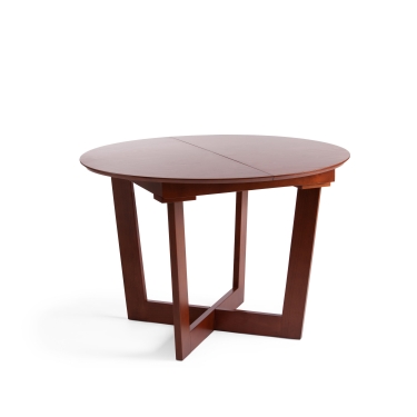 Стол круглый раскладной Tetchair Rochester -STC- 4260-STC дерево гевея/мдф, 106 150 х 106 х 75 см, Tobacco
