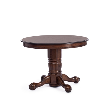 Стол овальный раскладной Tetchair Oakland -SWC- 4296-SWC дерево гевея/мдф, 160 199/238 х 106 х 75 см, Tobacco