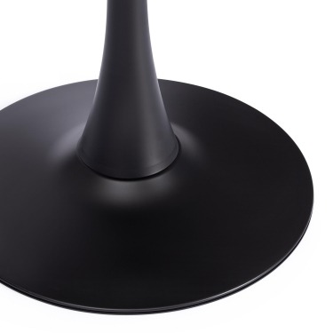 Стол Tetchair TULIP 70 mod. 46 металл / МДФ, 70 x 70 x 75 см, Black черный