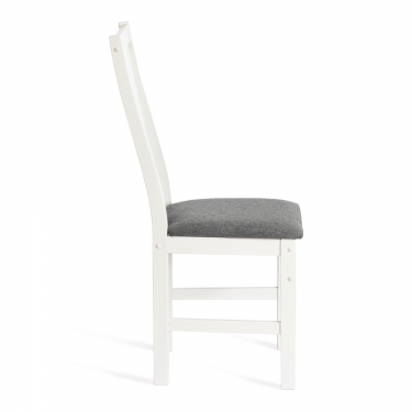 Стул Tetchair SWEDEN Многослойная фанера, 414099 см, white, ткань темно-серая 150 разобранный