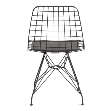 Стул Tetchair TAVOLA mod. 271 металл/экокожа, 46 х 47.5 х 84 см, Black черный