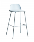 Стул полубарный Stool Group Mist Серо-голубой
