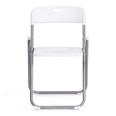 Стул складной Tetchair FOLDER mod. 3022G каркас металл, сиденье/спинка экокожа, 46.5 х 47.5 х 79 см, blue синий / white белый