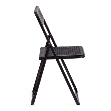 Стул складной Tetchair FOLDER mod. 3016 каркас металл, сиденье/спинка пластик, 48,5 х 48 х 82,5 см, black черный