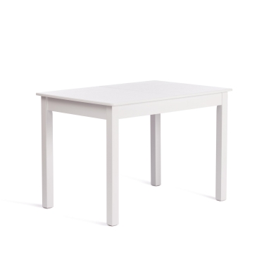 Стол MOSS раздвижной бук, мдф, 110+30 x 68 x 75 см, white белый