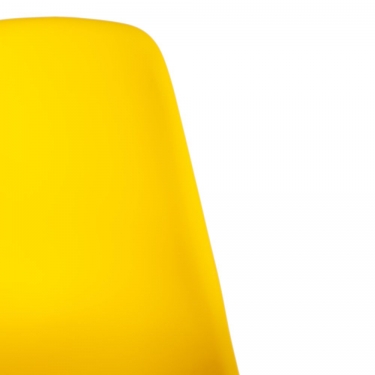 Стул Tetchair CINDY IRON CHAIR EAMES mod. 002 / 1 шт. в упаковке металл, пластик, 51x46x82,5, желтый