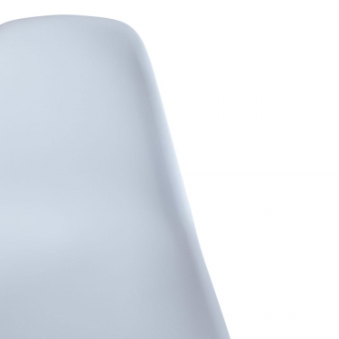 Стул Tetchair CINDY IRON CHAIR EAMES mod. 002 / 1 шт. в упаковке металл, пластик, 51x46x82,5, серый