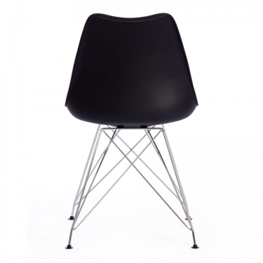 Стул Tetchair TULIP IRON CHAIR mod.EC-123 / 1 шт. в упаковке металл/пластик, 54,54883,5см, черный