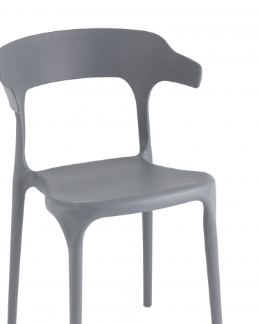 Стул Stool Group Hansen пластик Серый