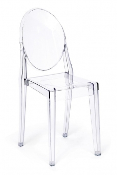 Стул Tetchair MEDALION mod. 921 пластик, 39 х 49 х 90,5 см, Transparent Прозрачный