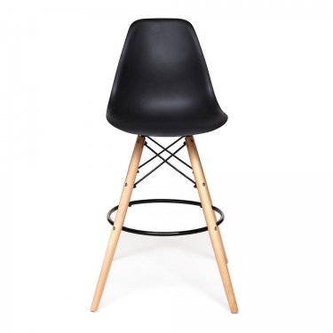 Стул барный Tetchair Cindy Bar Chair mod. 80 / 1 шт. в упаковке дерево бук/металл/пластик, 46х55х106 см, черный