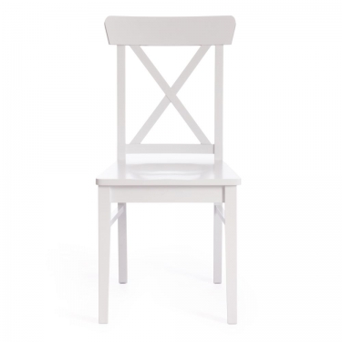 Стул Tetchair Retro / 1 шт. в упаковке дерево гевея, МДФ, 44,3 x 55 x 89 x SH45см, Белый White