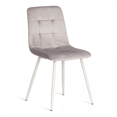 Стул Tetchair CHILLY mod. 7094-1 вельвет/металл, 44,5х52,5х86 см, pink розовый HLR39 / натуральный