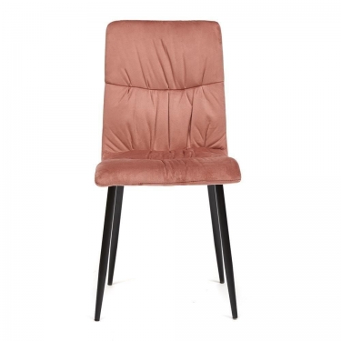 Стул Tetchair FURLA mod. 4816 / 1 шт. в упаковке металл/вельвет, 89х56х44см, коралловый