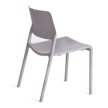 Стул Tetchair FURDI mod. 53 / 1 шт. в упаковке пластик, 48 х 55.5 х 77.5 см, Grey Cерый 09