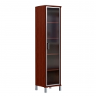 Стеллаж стекло в раме Skyland В431.8 R Бургунди