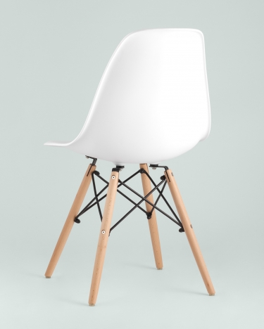 Стул Stool Group Eames DSW 4 шт. Белый