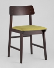 Комплект из двух стульев Stool Group ODEN мягкая тканевая Оливковая обивка